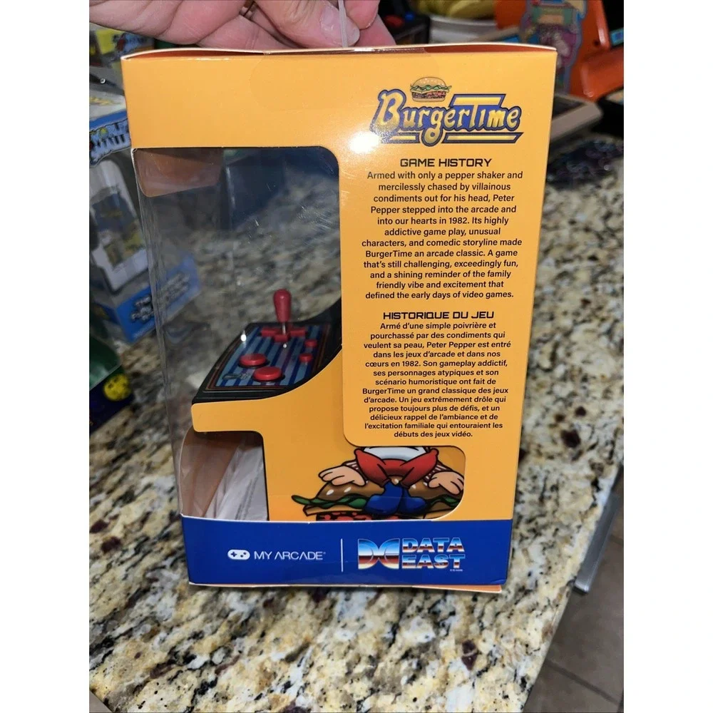 Burgertime My Arcade Micro Player Retro Arcade New in Box